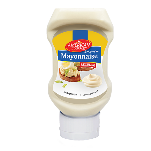Mayonnaise Regular - top-down bottle - 6 × 850ml